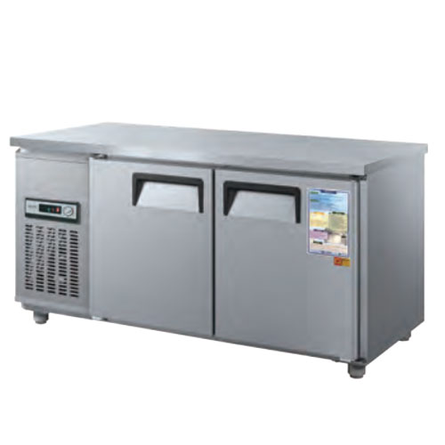 우성 CWS-150RFT 업소용 테이블 냉장고 냉동고 일반형 직냉식 아날로그 1500x700x800mm