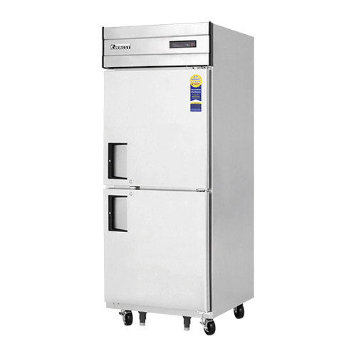 부성 에베레스트 B074-2FROS-E 업소용 냉장고 냉동고 25박스 냉장1칸 냉동1칸 간냉식 740x803x1910mm