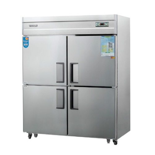 우성 CWS-1543HRF 업소용 냉장고 냉동고 55박스 냉장2칸 수직냉동2칸 직냉식 아날로그 4도어 1500x800x1900mm