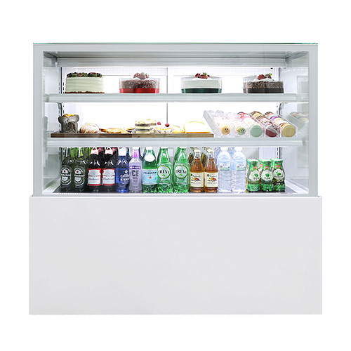 세경 제과쇼케이스 카페 케익 진열 냉장고 사각 뒷문형 화이트 3단 900x650x1200