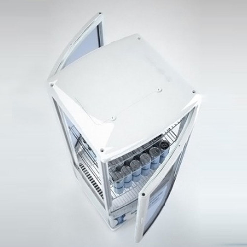 한국YOT RTW-78L-1L-2D 업소용 카페 냉장쇼케이스 양문형 430x440x990