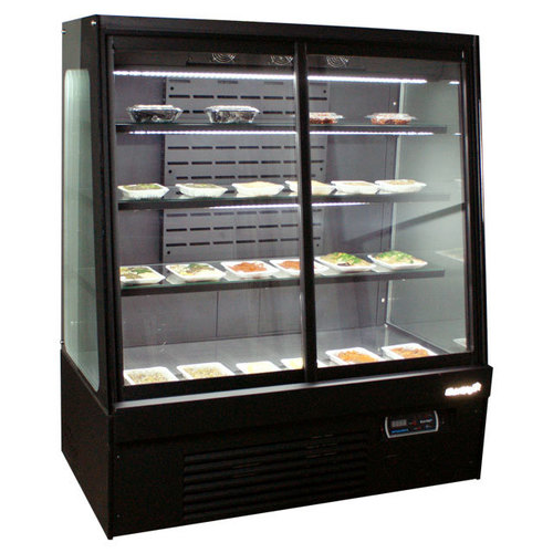 다이아알엔에프 UKGS-1200B 업소용 반찬쇼케이스 냉장고 4단 앞문형 1200x750x1500mm