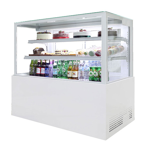 세경냉동 SKJRF-B090B 업소용 제과쇼케이스 카페 진열 냉장고 화이트 900