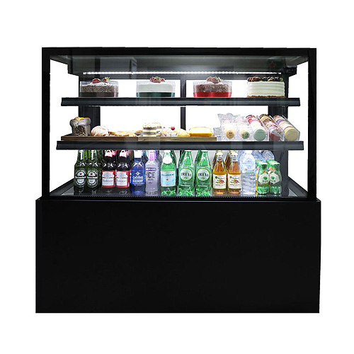 세경 제과쇼케이스 카페 케익 진열 냉장고 사각 뒷문형 화이트 3단 1200x650x1200