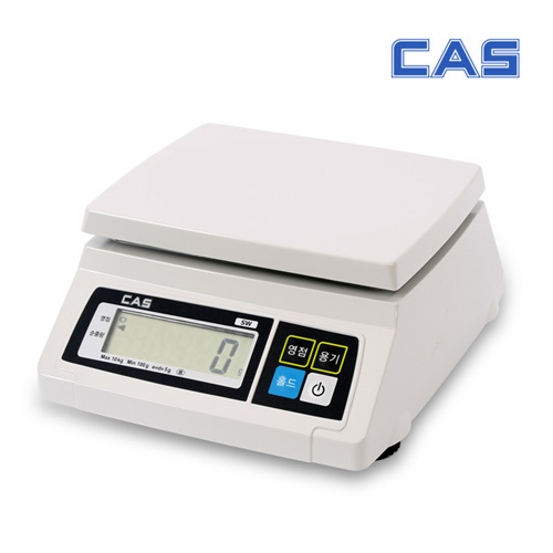 카스 전자저울 디지털 주방저울 업소용 계량 중량 저울 SW-2K(1g-2kg)