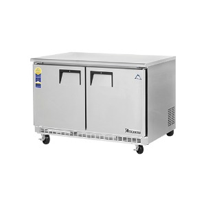 부성 에베레스트 B120CB-2RROS-E 업소용 콜드 테이블 냉장고 기계실 뒷벽타입 간냉식 1206x800x855mm