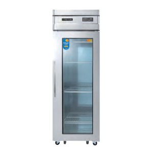 우성 CWSM-630R-1G 업소용 냉장고 유리도어 냉장전용 직냉식 디지털 1도어 627x800x1900mm