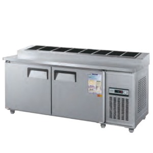 우성 CWS-150RBT-10 업소용 김밥 테이블 냉장고 일반형 직냉식 아날로그 1500x750x870mm