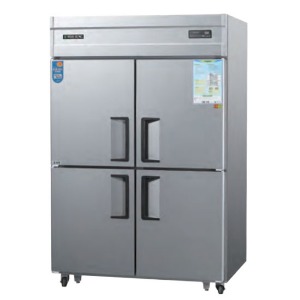 우성 CWSM-1242HRF 업소용 냉장고 냉동고 45박스 냉장2칸 수직냉동2칸 직냉식 디지털 4도어 1260x800x1900mm