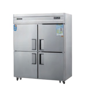 우성 CWSM-1543RF 업소용 냉장고 냉동고 55박스 냉장2칸 상냉동2칸 직냉식 디지털 4도어 1500x800x1900mm