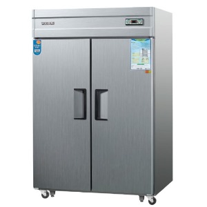 우성 CWS-1244DR-2D 업소용 냉장고 45박스 냉장전용 직냉식 아날로그 2도어 1260x800x1900mm