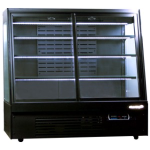다이아알엔에프 UKGS-1800B 업소용 반찬쇼케이스 냉장고 4단 앞문형 1800x750x1500mm