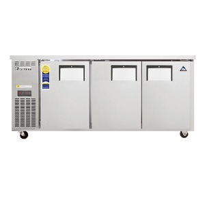 부성 에베레스트 B180B-3RRRS-E 업소용 반찬 테이블 찬 밧드 냉장고 간냉식 1800x700x840mm