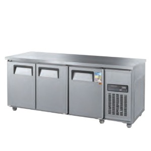 우성 CWSM-180RFT-3D 업소용 테이블 냉장고 냉동고 일반형 직냉식 디지털 3도어 1800x700x800mm