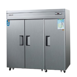 우성 CWS-1966DR-3D 업소용 냉장고 65박스 냉장전용 직냉식 아날로그 3도어 1900x800x1900mm