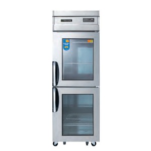 우성 CWSM-630R-2G 업소용 냉장고 유리도어 냉장전용 직냉식 디지털 2도어 627x800x1900mm
