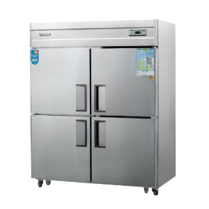 우성 CWS-1544DF 업소용 냉동고 55박스 냉동전용 직냉식 아날로그 4도어 1500x800x1900mm