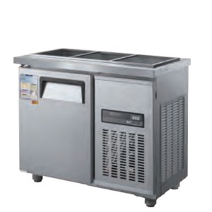 우성 CWSM-090RB-D5 업소용 반찬 테이블 냉장고 찬 밧드 일반형 직냉식 디지털 900x500x800mm