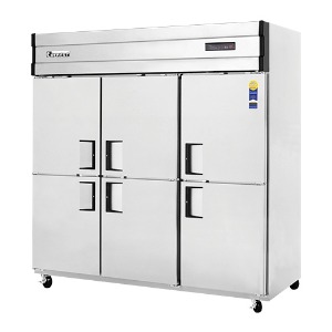 부성 에베레스트 B190-6RRFS-E 업소용 냉장고 냉동고 65박스 냉장4칸 냉동2칸 간냉식 1900x803x1910mm