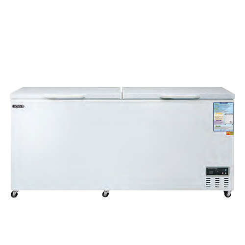그랜드 우성 CWSM-850FA 업소용 다목적 냉동고 스토커 덮개 커버 아이스크림 냉동 식품 보관 755L 2도어 1800x850x890mm
