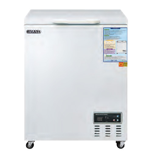 그랜드 우성 CWSM-160FA 업소용 다목적 냉동고 스토커 덮개 커버 아이스크림 냉동 식품 보관 160L 700x610x890mm