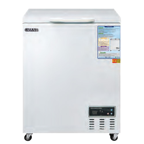 그랜드 우성 CWSM-100FA 업소용 다목적 냉동고 스토커 덮개 커버 아이스크림 냉동 식품 보관 95L 570x550x890mm