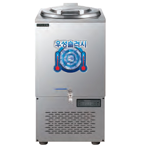 우성 WSSD-080 업소용 육수 슬러시 냉장고 냉면 동치미 살얼음 냉각기 80L 외통 500x500x1035mm