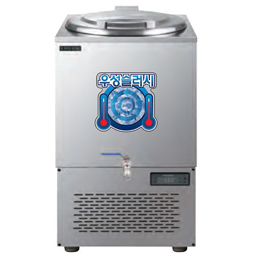 우성 WSSD-120 업소용 육수 슬러시 냉장고 냉면 동치미 살얼음 냉각기 120L 외통 600x600x1035mm