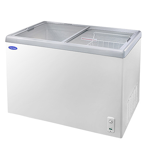 캐리어 CSDH-D300WA 업소용 냉동쇼케이스 냉동평대 아이스크림냉동고 1014x694x825mm