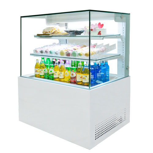 세경냉동 업소용 제과쇼케이스 카페 케익 냉장고 1200 UV접합유리 테두리없음